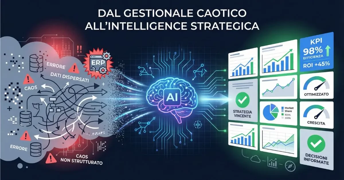 DAL GESTIONALE CAOTICO ALL'INTELLIGENCE STRATEGICA