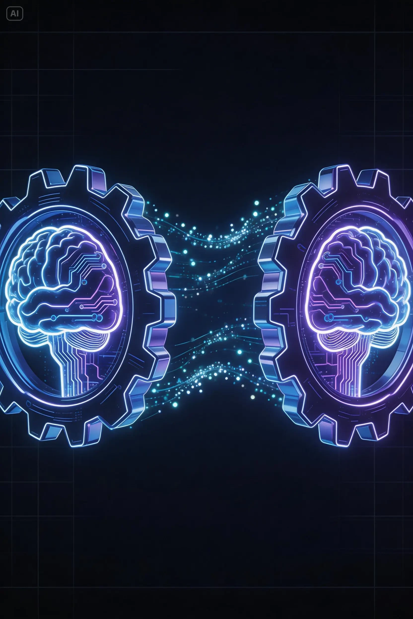 Conceptual image focused on the idea of 'making systems talk